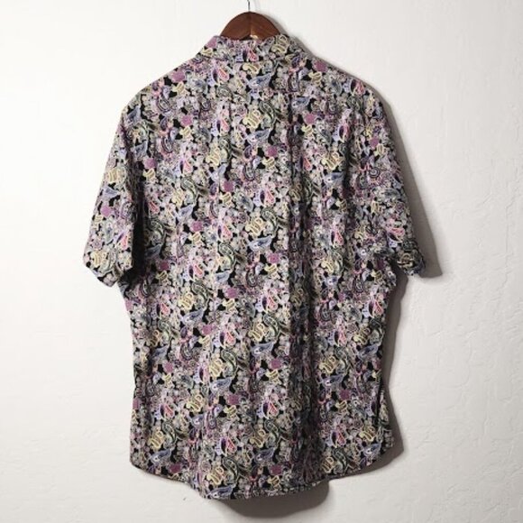 Cremieux Men's Short Sleeve Button-Down Shirt Size XL - Picture 4 of 5